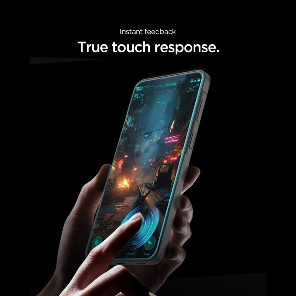 Szkło hartowane Spigen Glas.tR EZ Fit 2-Pack na Samsung Galaxy A27 5G – zdjęcie 7