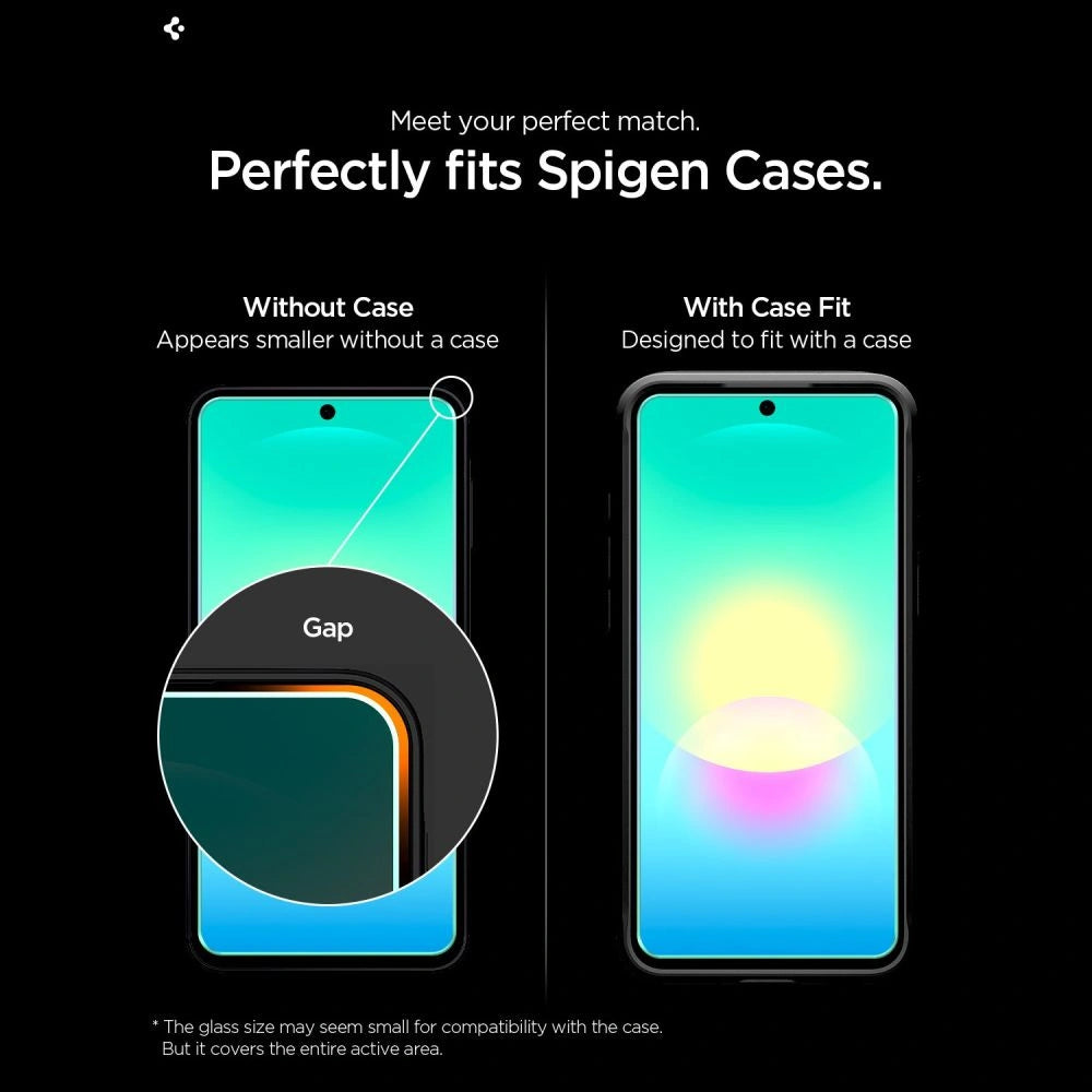 Szkło hartowane Spigen Glas.tR EZ Fit 2-Pack na Samsung Galaxy A27 5G – zdjęcie 8