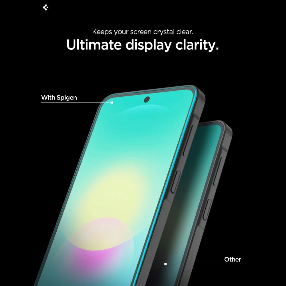 Szkło hartowane Spigen Glas.tR EZ Fit 2-Pack na Samsung Galaxy A27 5G – zdjęcie 9
