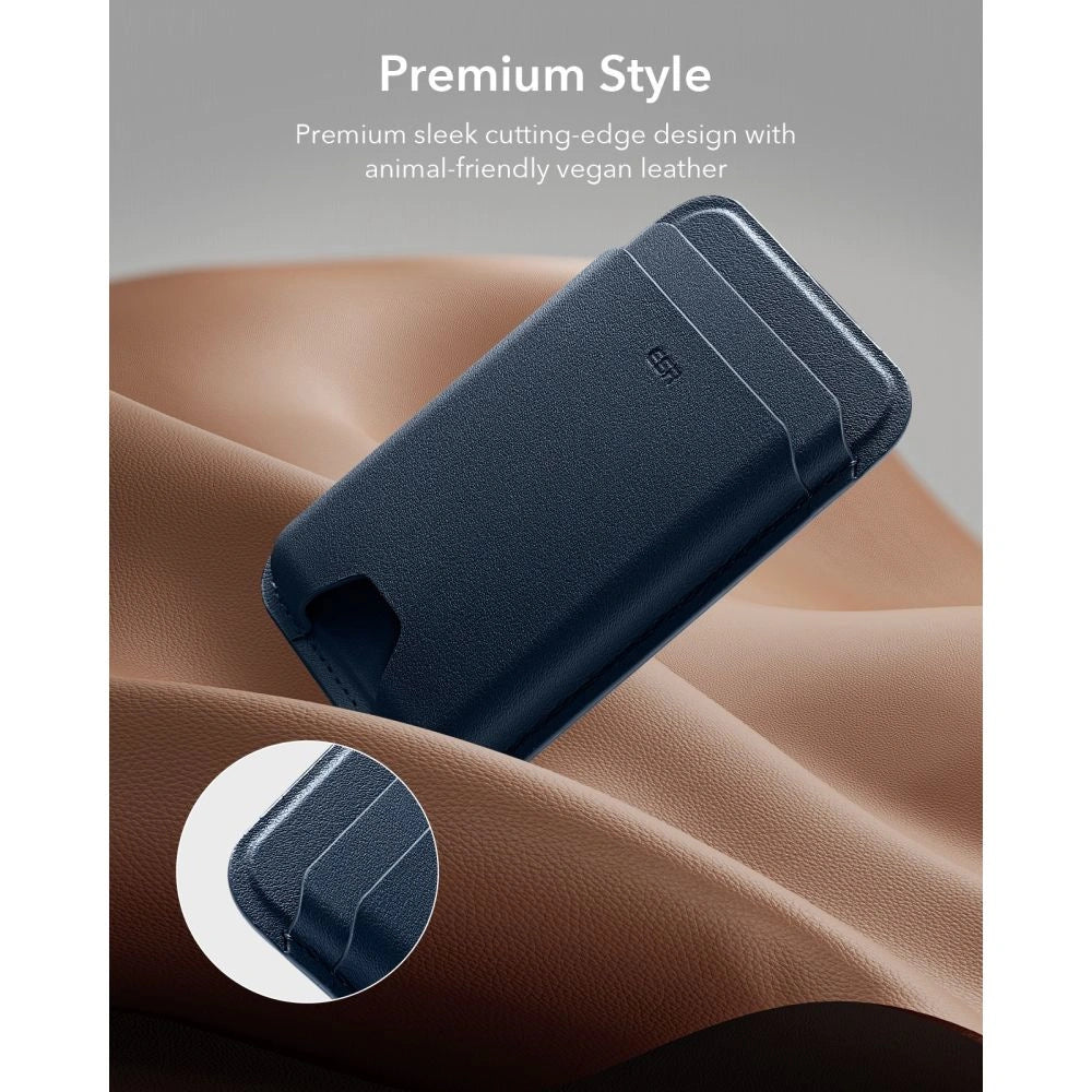Portfel magnetyczny ESR Classic RFID Magnetic na telefon - granatowy – zdjęcie 8