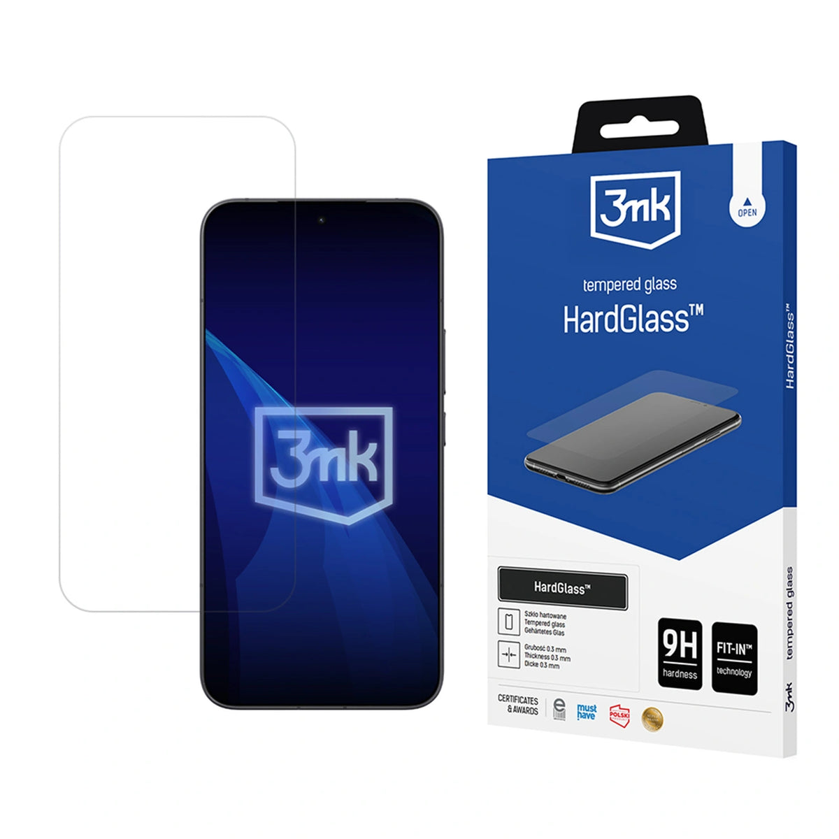 Szkło hartowane 3mk HardGlass na Xiaomi Redmi Note 17 Pro 5G