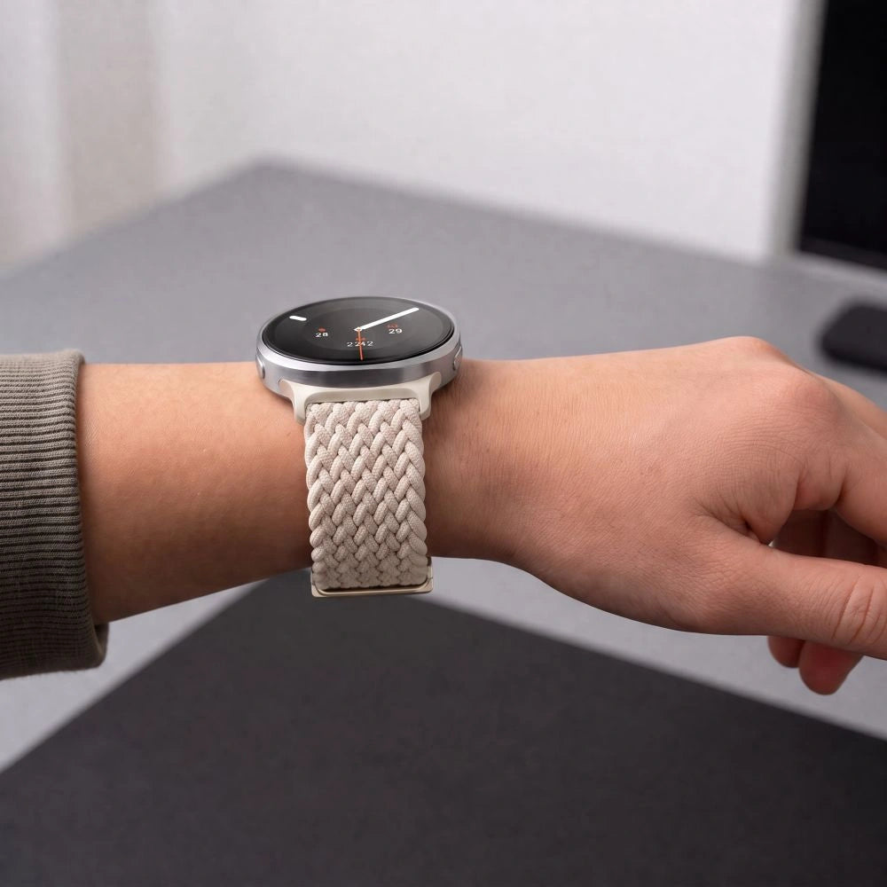 Pasek Tech-Protect NylonMag na Samsung Galaxy Watch 40 / 44 / 46 mm - beżowy – zdjęcie 4