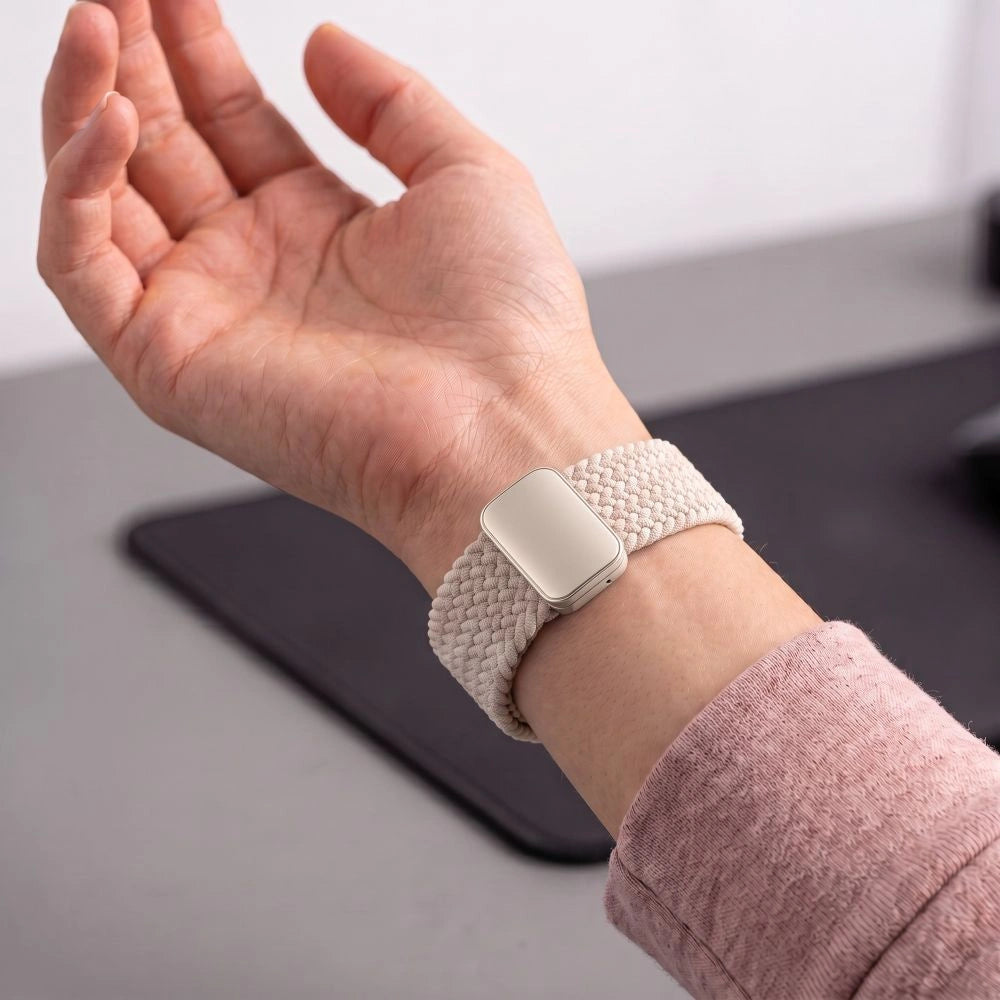 Pasek Tech-Protect NylonMag na Samsung Galaxy Watch 40 / 44 / 46 mm - beżowy – zdjęcie 5
