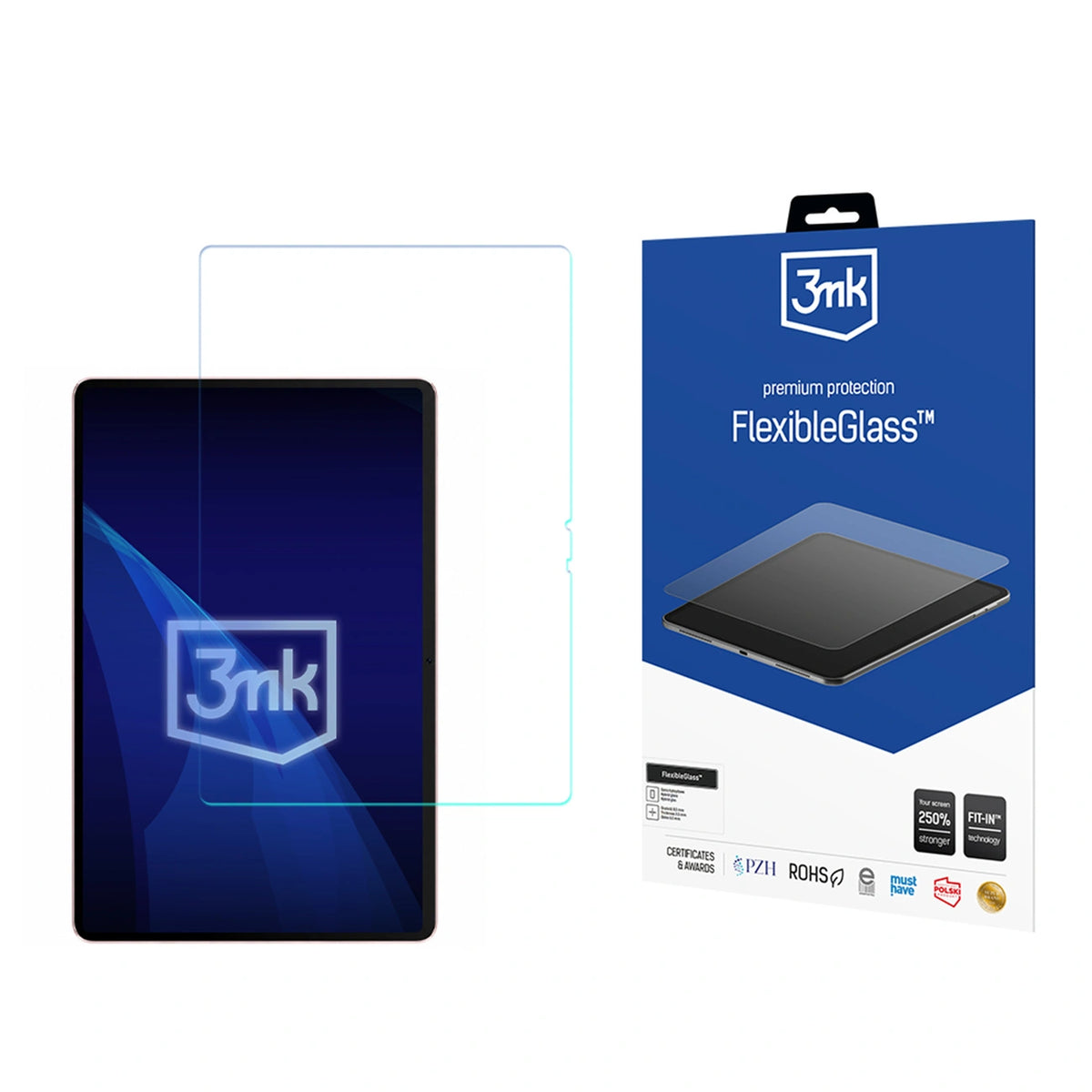 Szkło hybrydowe up to 11" 3mk FlexibleGlass na Huawei MatePad Air 12 (2026)