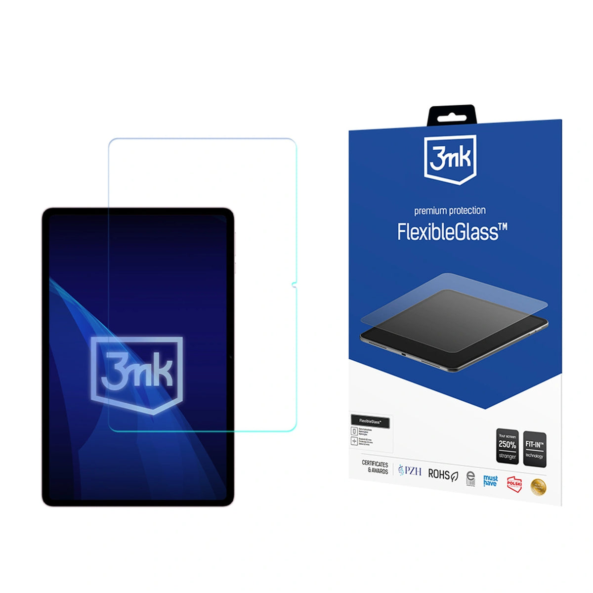 Szkło hybrydowe up to 11" 3mk FlexibleGlass na Honor Pad 20 12,1"