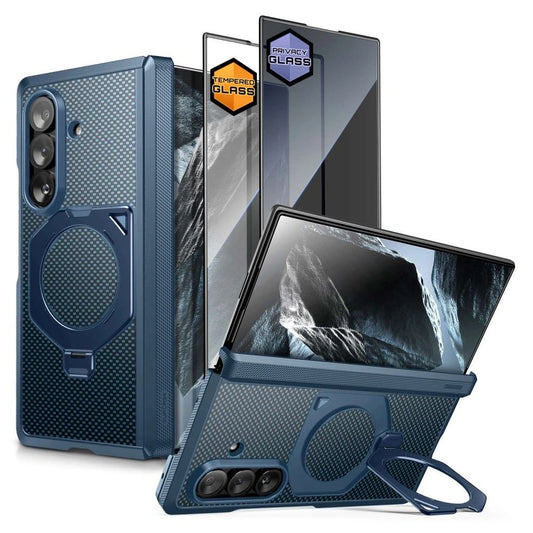 Etui Supcase UB Aero MagSafe na Samsung Galaxy Z Fold 8 Ultra - granatowe