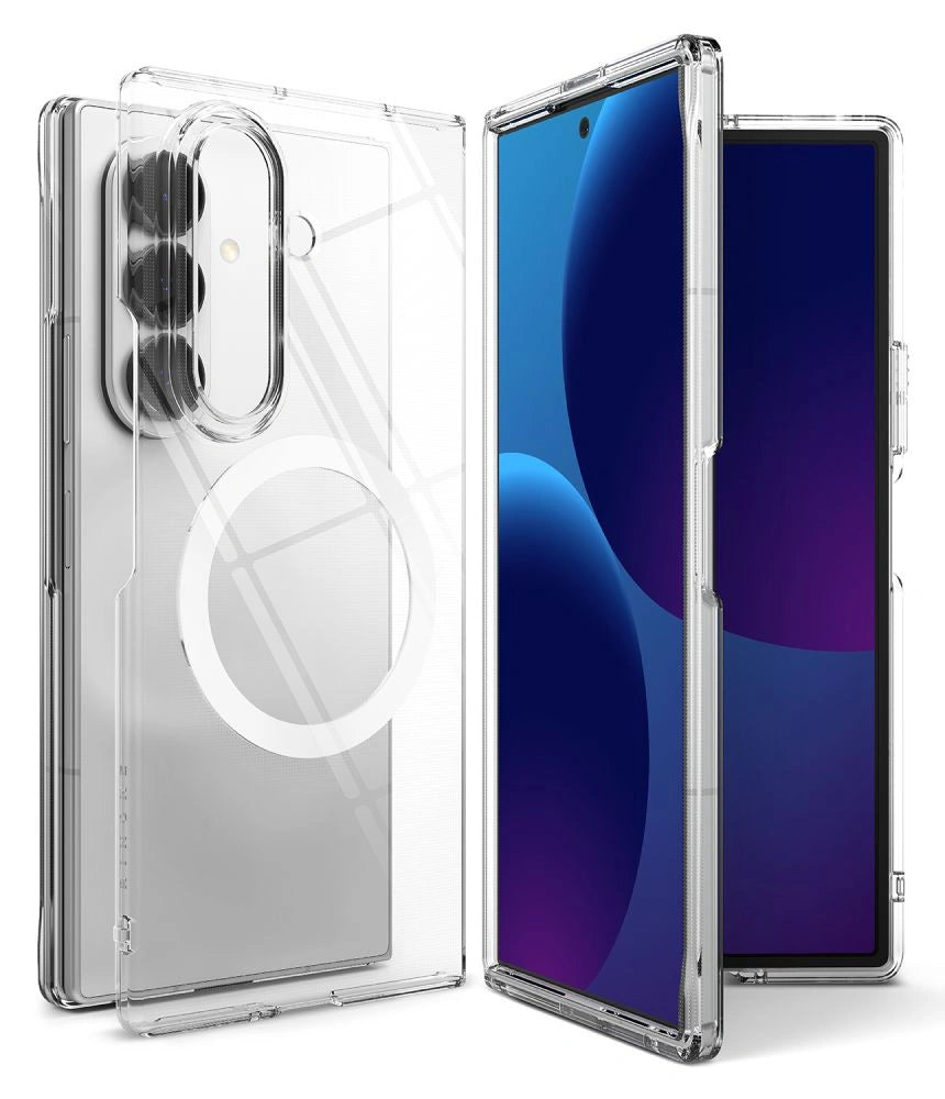 Etui Ringke Slim Magnetic na Samsung Galaxy Z Fold 8 - przezroczyste
