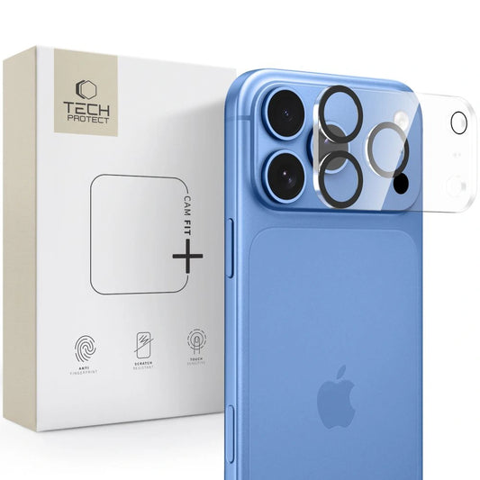 Osłona aparatu Tech-Protect Cam Fit+ na iPhone 18 Pro Max - przezroczysta