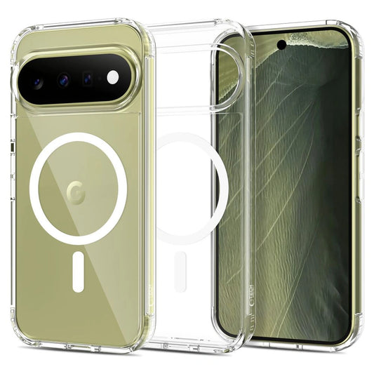 Etui Tech-Protect FlexAir Hybrid MagSafe na Google Pixel Pro 9 Pro XL / 10 Pro XL / 11 Pro XL - przezroczyste