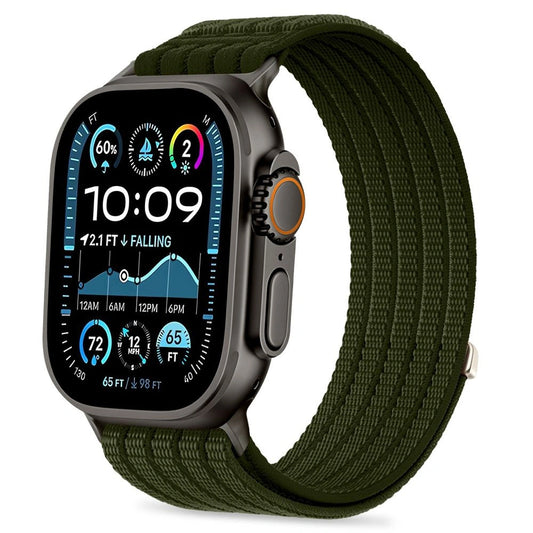 Pasek Tech-Protect na Apple Watch 44 / 45 /46 / 49 mm - ciemnozielony