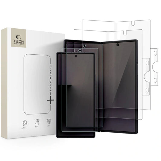 Zestaw 2x szkło hartowane Tech-Protect na Samsung Galaxy Z Fold 8 Ultra