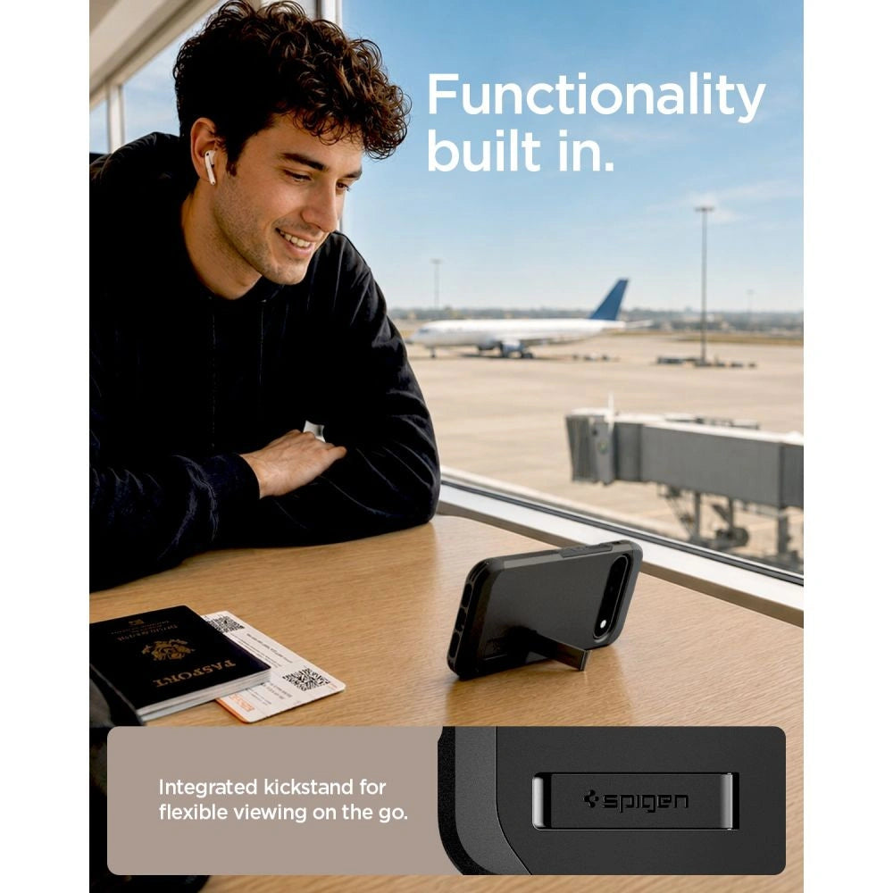 Etui Spigen Tough Armor Mag MagSafe na Google Pixel 11 - czarne – zdjęcie 12