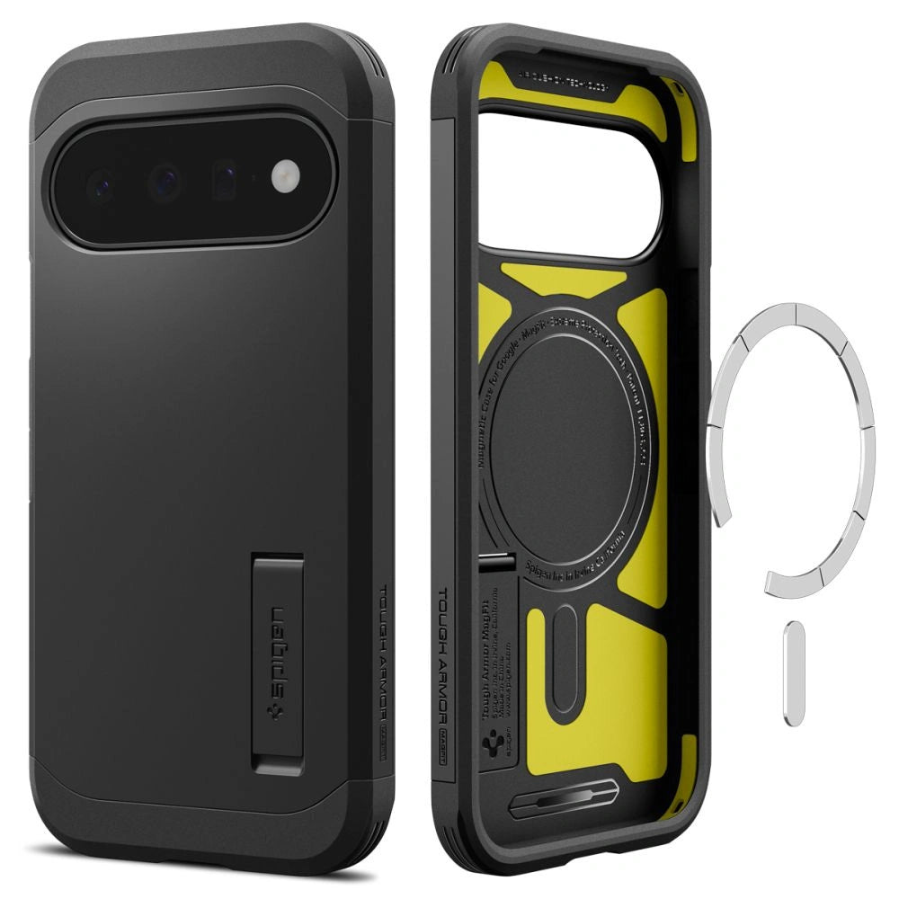 Etui Spigen Tough Armor Mag MagSafe na Google Pixel 11 - czarne – zdjęcie 2