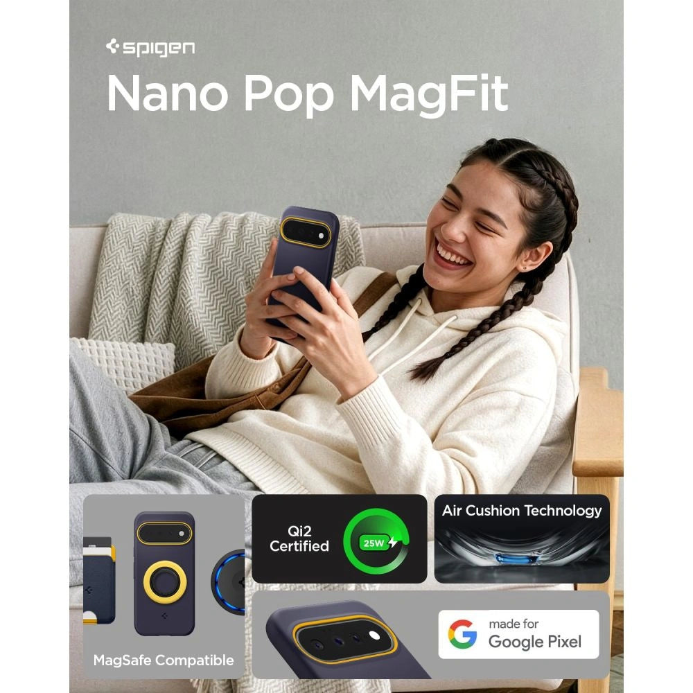 Etui Spigen Nano Pop MagSafe na Google Pixel 11 - granatowe – zdjęcie 8