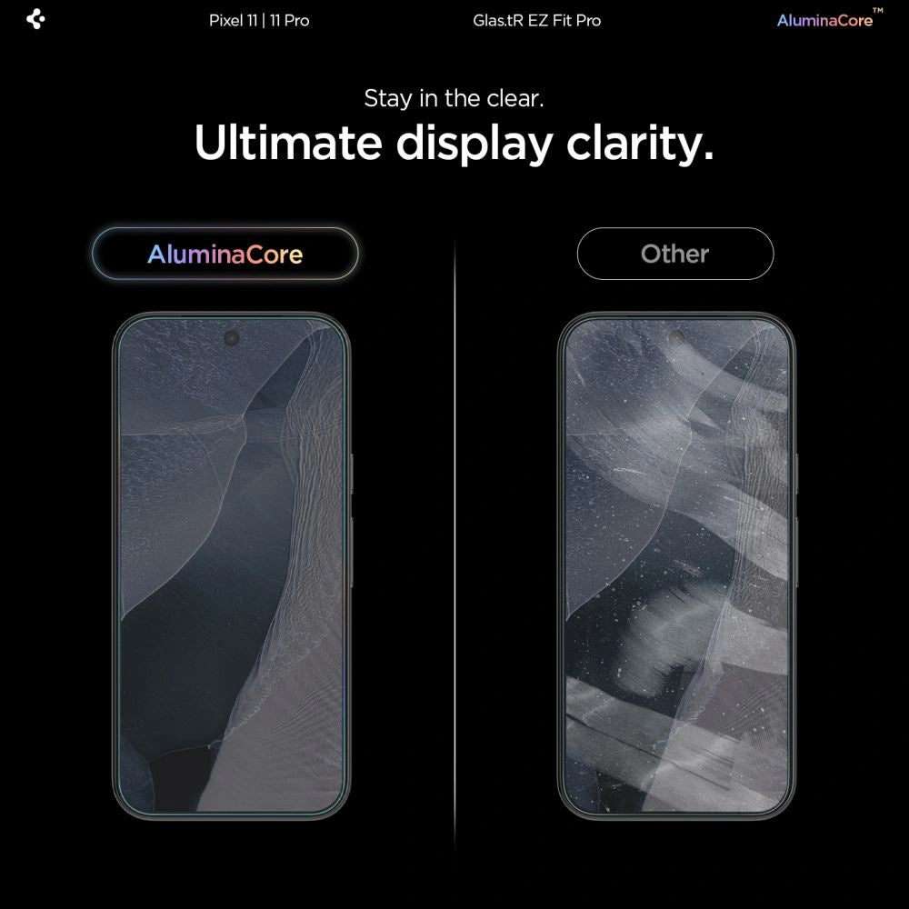 Szkło hartowane Spigen Glas.tR EZ Fit Pro na Google Pixel 11 / 11 Pro – zdjęcie 9