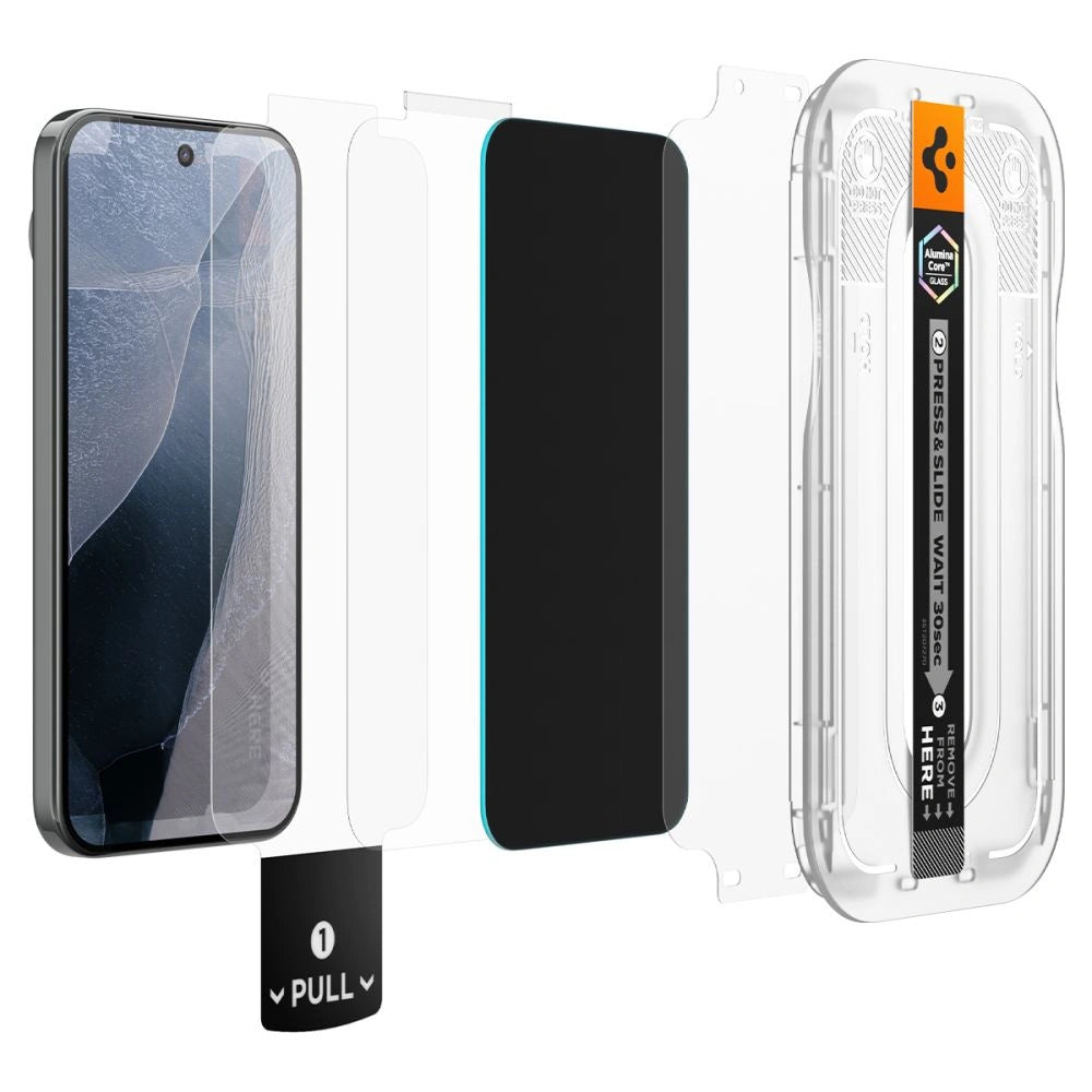 Szkło hartowane Spigen Glas.tR EZ Fit Pro HD na Google Pixel 10 / 11 – zdjęcie 2