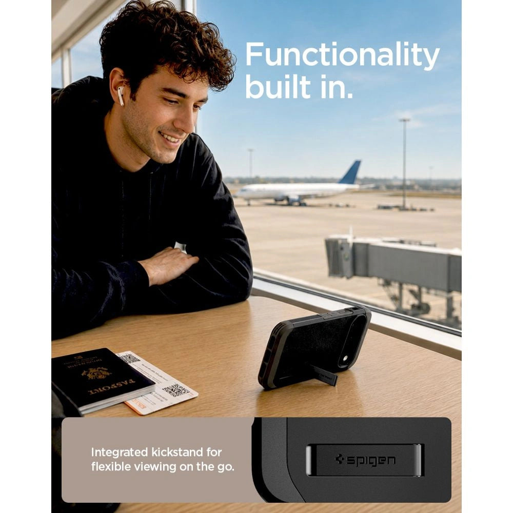 Etui Spigen Tough Armor Mag MagSafe na Google Pixel 11 Pro - czarne – zdjęcie 12