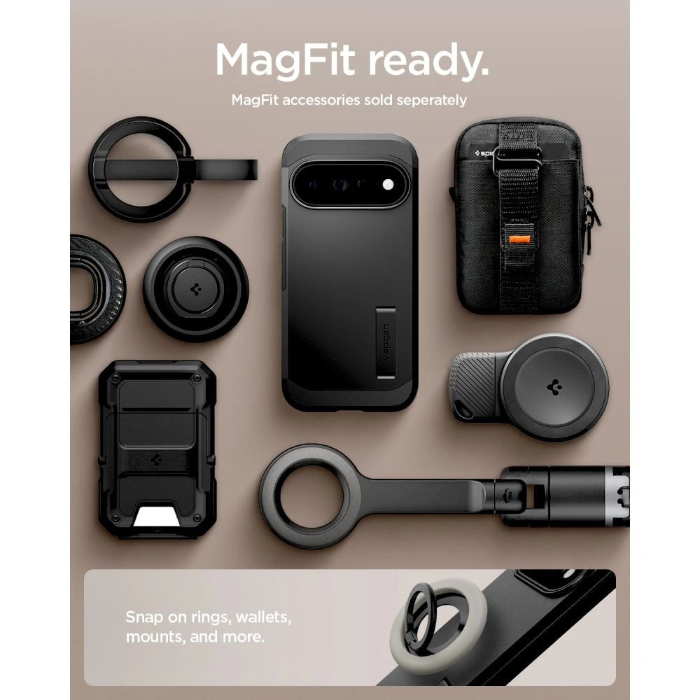 Etui Spigen Tough Armor Mag MagSafe na Google Pixel 11 Pro - czarne – zdjęcie 13