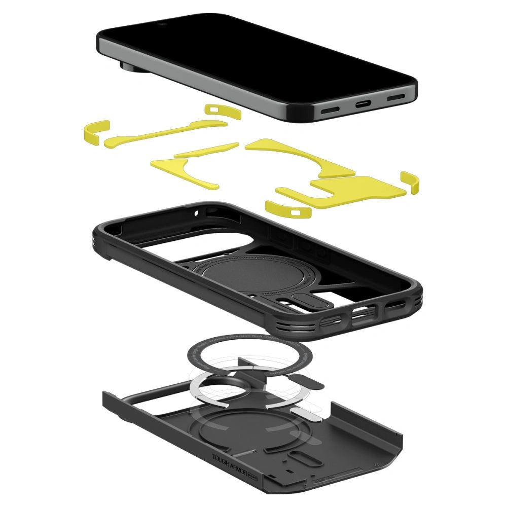 Etui Spigen Tough Armor Mag MagSafe na Google Pixel 11 Pro - czarne – zdjęcie 8