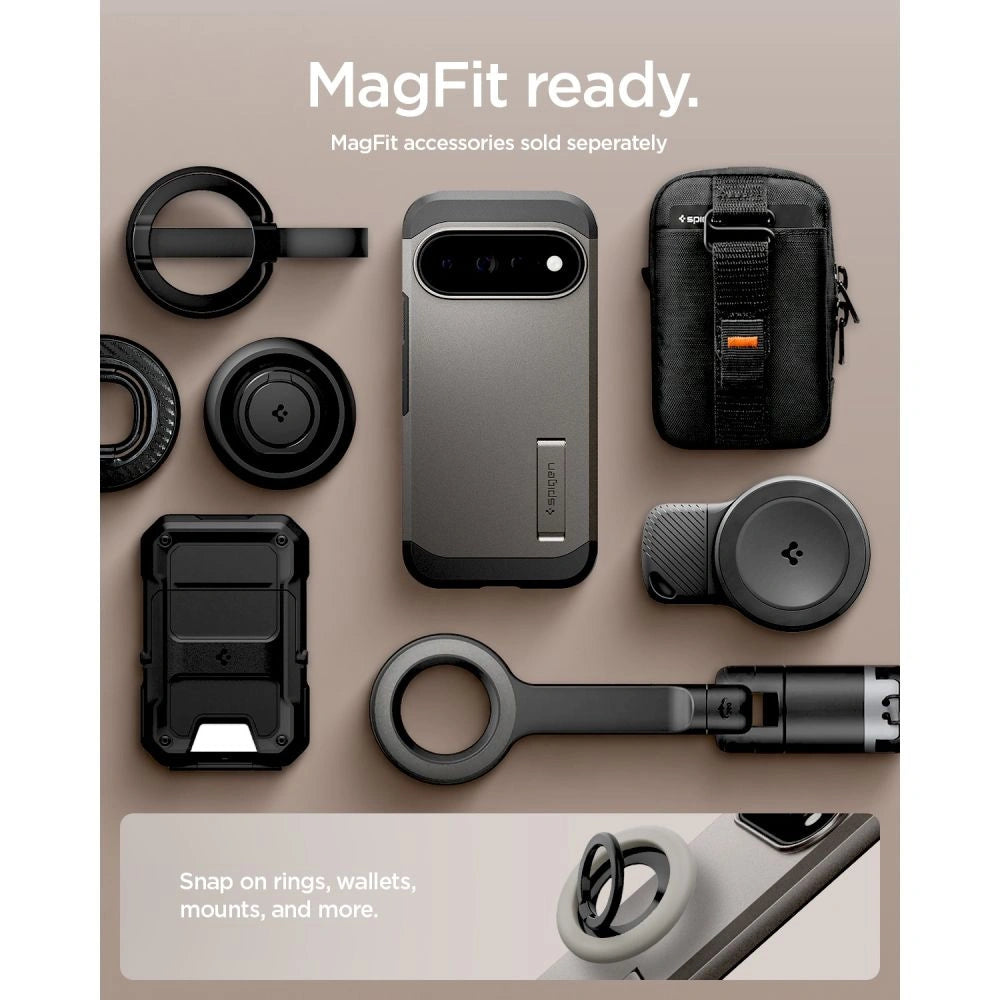 Etui Spigen Tough Armor Mag MagSafe na Google Pixel 11 Pro - ciemnoszare – zdjęcie 13