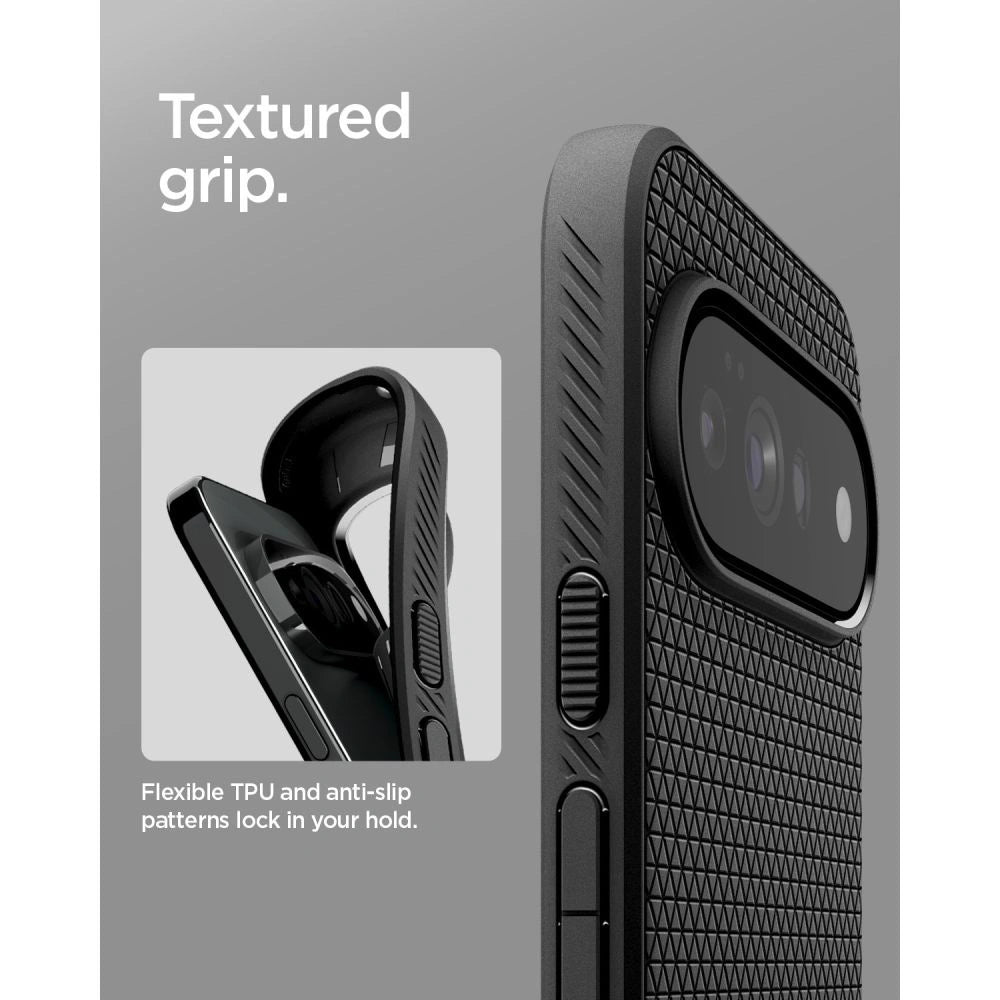 Etui Spigen Liquid Air na Google Pixel 11 Pro XL - czarne – zdjęcie 9