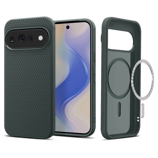 Etui Spigen Liquid Air Mag na Google Pixel 11 Pro XL - ciemnozielone