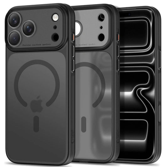Etui Tech-Protect na iPhone 18 Pro Max / 17 Pro Max - czarne matowe