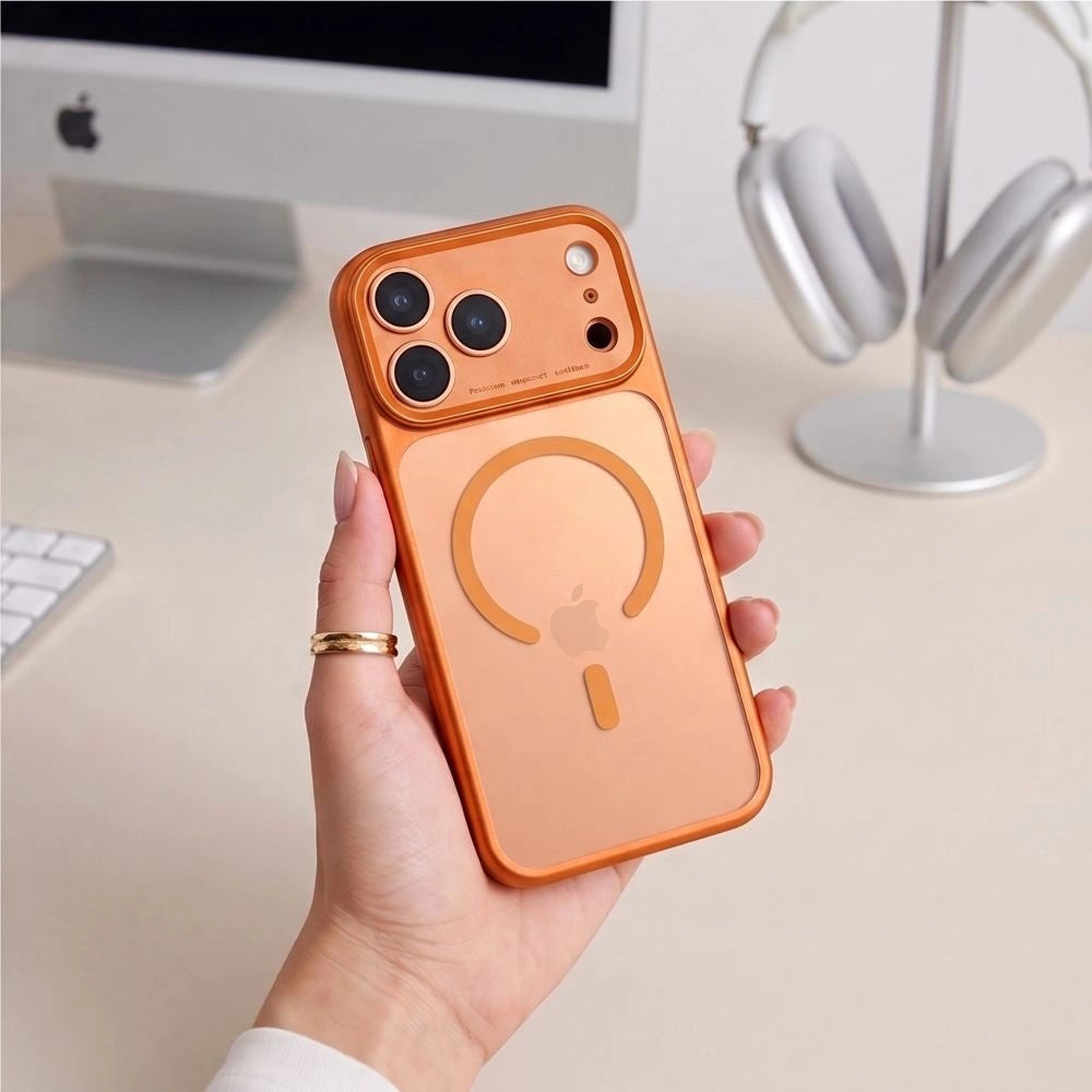 Etui Tech-Protect na iPhone 18 Pro Max / 17 Pro Max - pomarańczowe matowe – zdjęcie 5