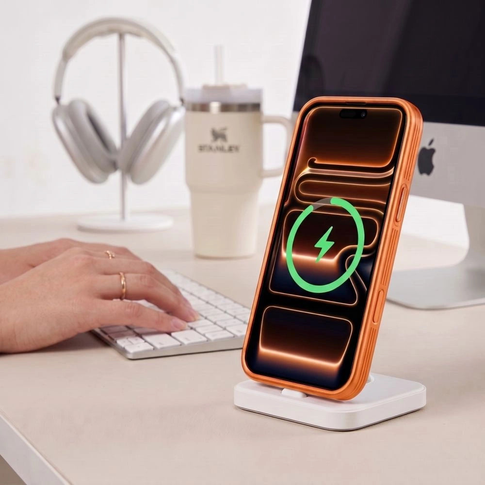 Etui Tech-Protect na iPhone 18 Pro Max / 17 Pro Max - pomarańczowe matowe – zdjęcie 6