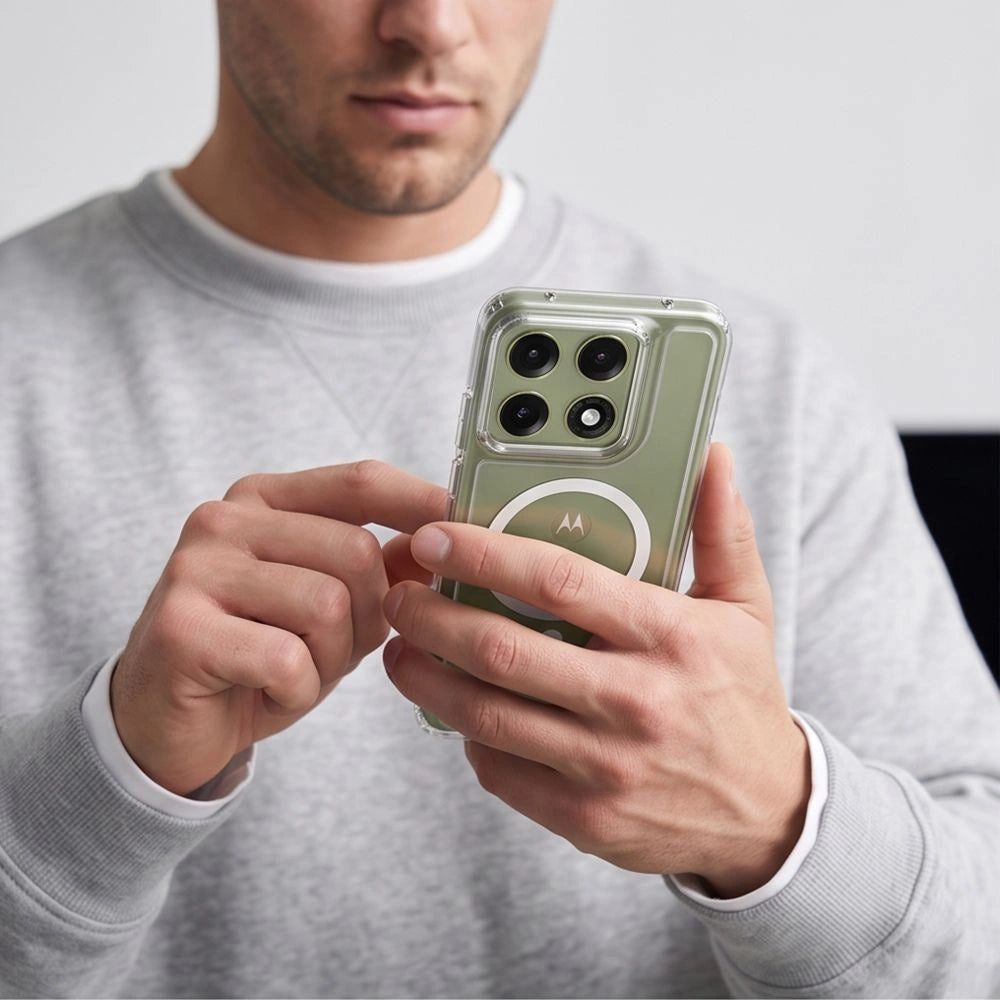Etui Tech-Protect FlexAir na Motorola Edge 70 Pro 5G - przezroczyste – zdjęcie 8