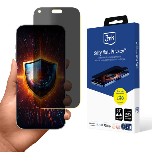 Folia ochronna prywatyzująca matowa 3mk Silky Matt Privacy na iPhone 18 Pro Max