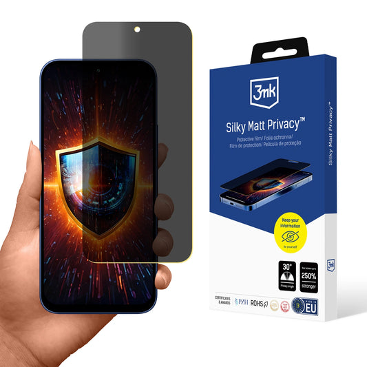 Folia prywatyzująca matowa 3mk Silky Matt na Xiaomi Redmi 17 4G / 5G