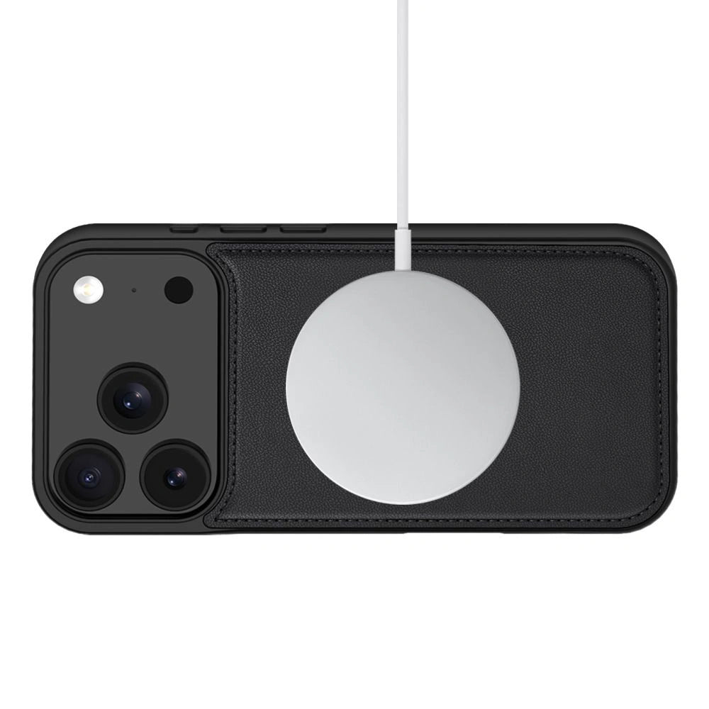 Etui Tech-Protect Wallet MagSafe na iPhone 17 Pro / 18 Pro - czarne matowe – zdjęcie 3