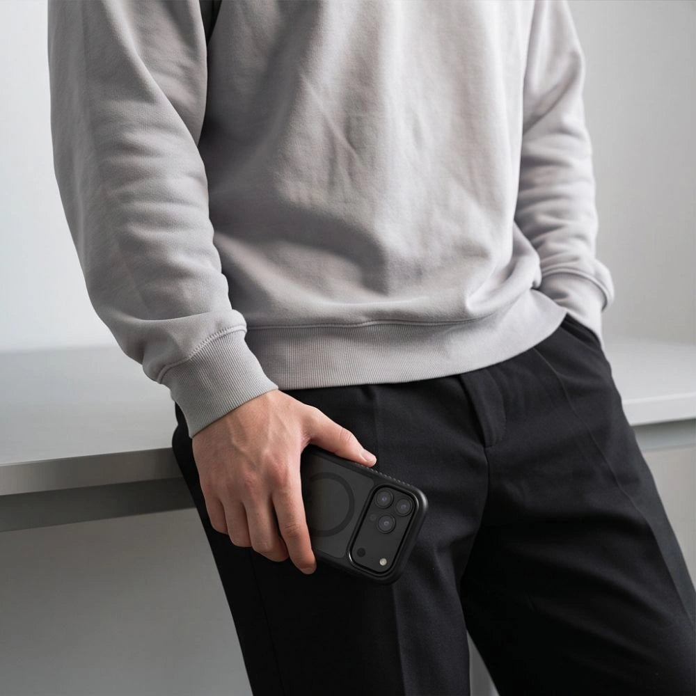 Etui Tech-Protect Defense MagSafe na iPhone 18 Pro / 17 Pro - czarne matowe – zdjęcie 7