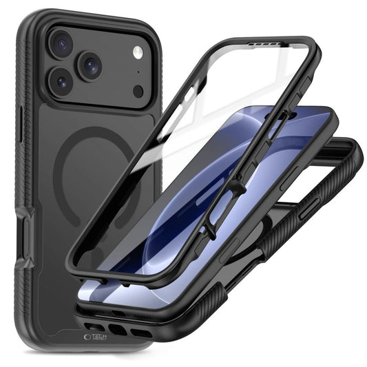Etui Tech-Protect na iPhone 17 Pro Max / 18 Pro Max - czarne matowe