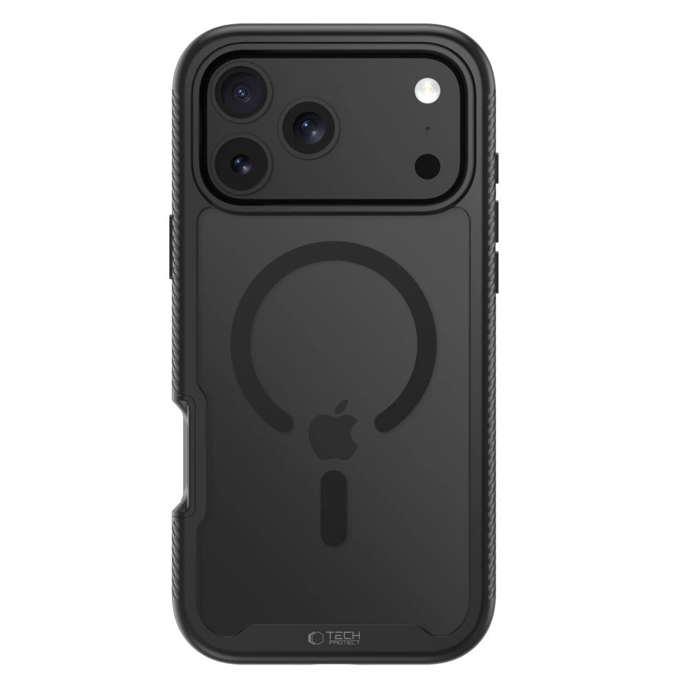 Etui Tech-Protect na iPhone 17 Pro Max / 18 Pro Max - czarne matowe – zdjęcie 3