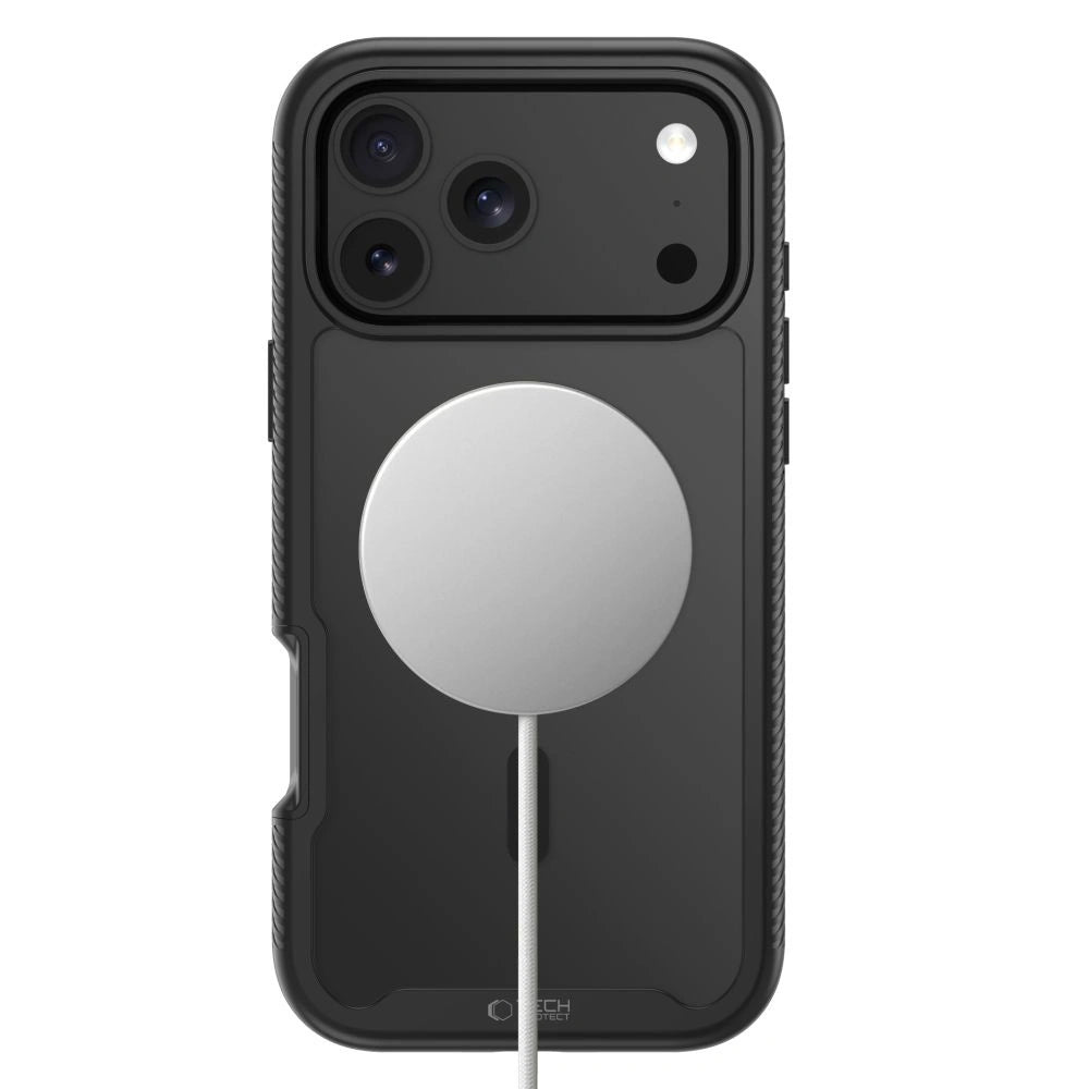 Etui Tech-Protect na iPhone 17 Pro Max / 18 Pro Max - czarne matowe – zdjęcie 4