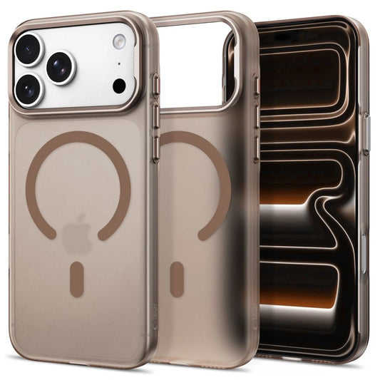 Etui Tech-Protect MagZero na iPhone 17 Pro / 18 Pro - brązowe matowe