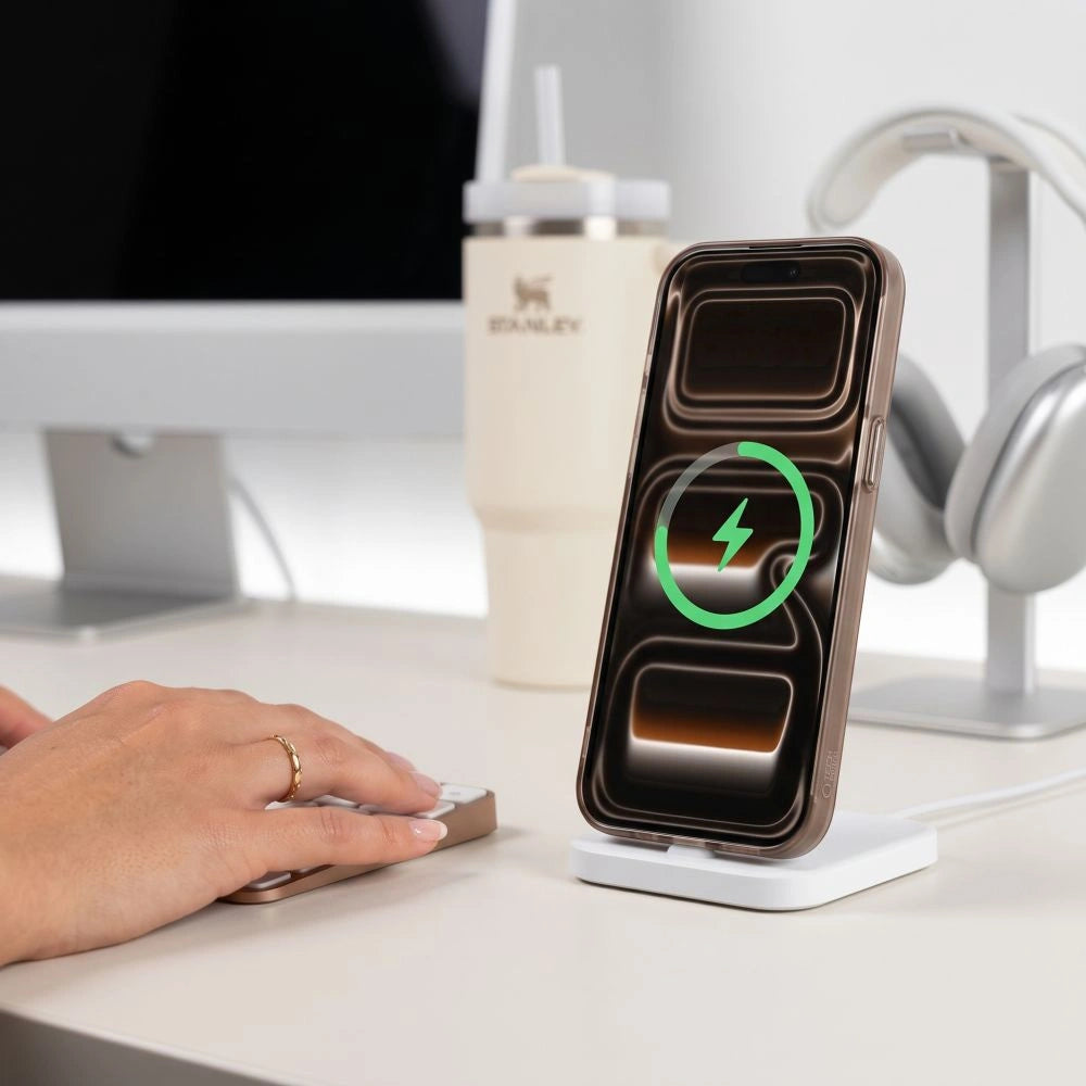 Etui Tech-Protect MagZero na iPhone 17 Pro / 18 Pro - brązowe matowe – zdjęcie 9