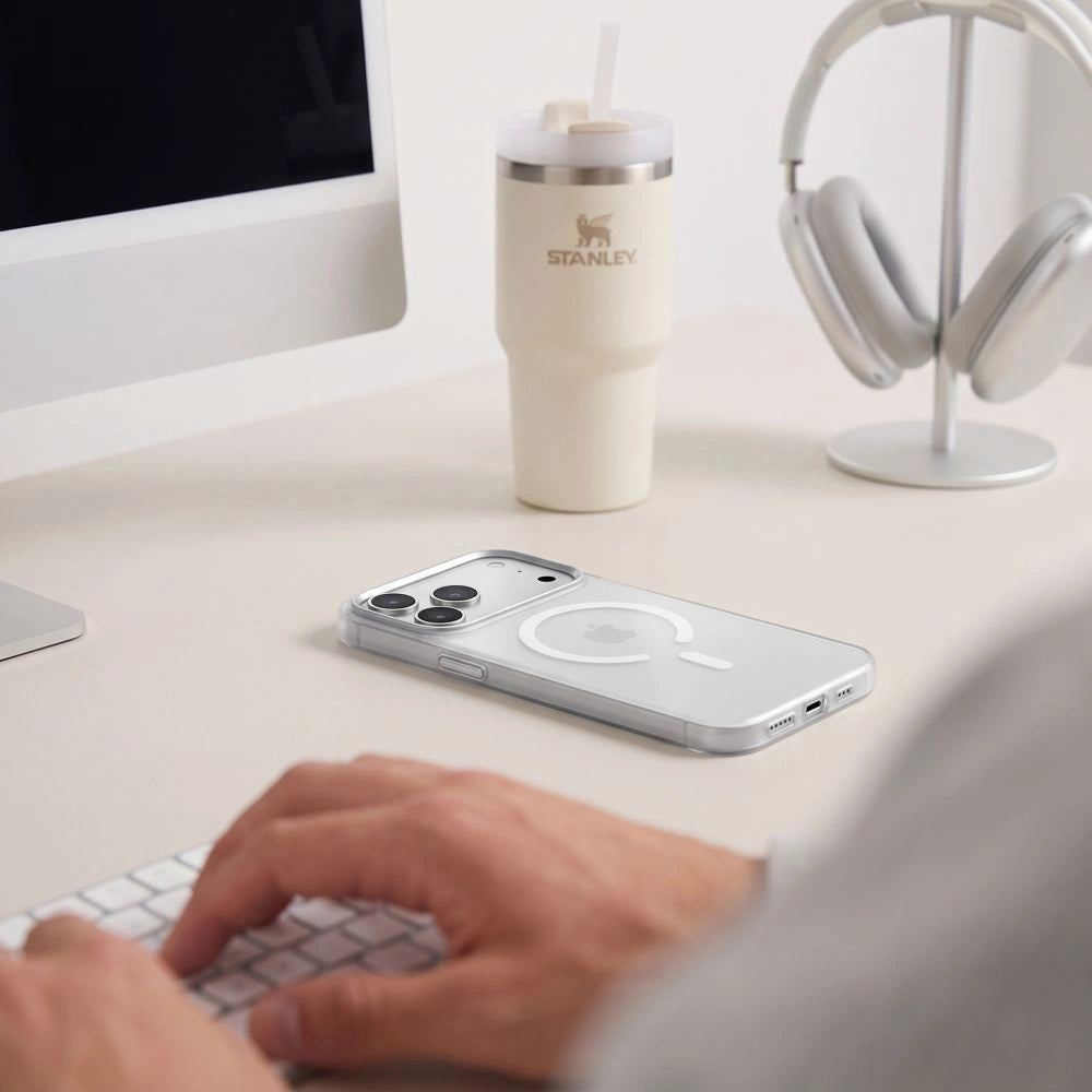 Etui Tech-Protect MagZero MagSafe na iPhone 17 Pro Max / 18 Pro Max - białe matowe – zdjęcie 5