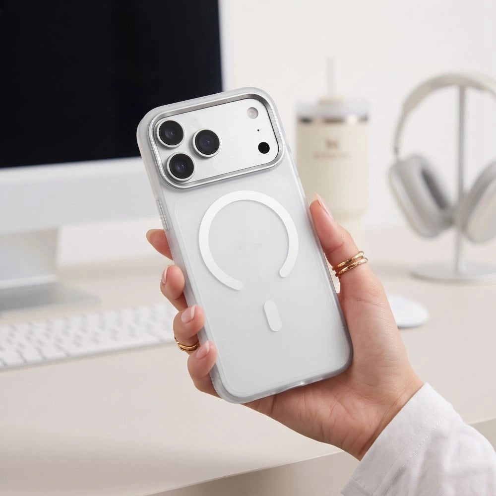 Etui Tech-Protect MagZero MagSafe na iPhone 17 Pro Max / 18 Pro Max - białe matowe – zdjęcie 7