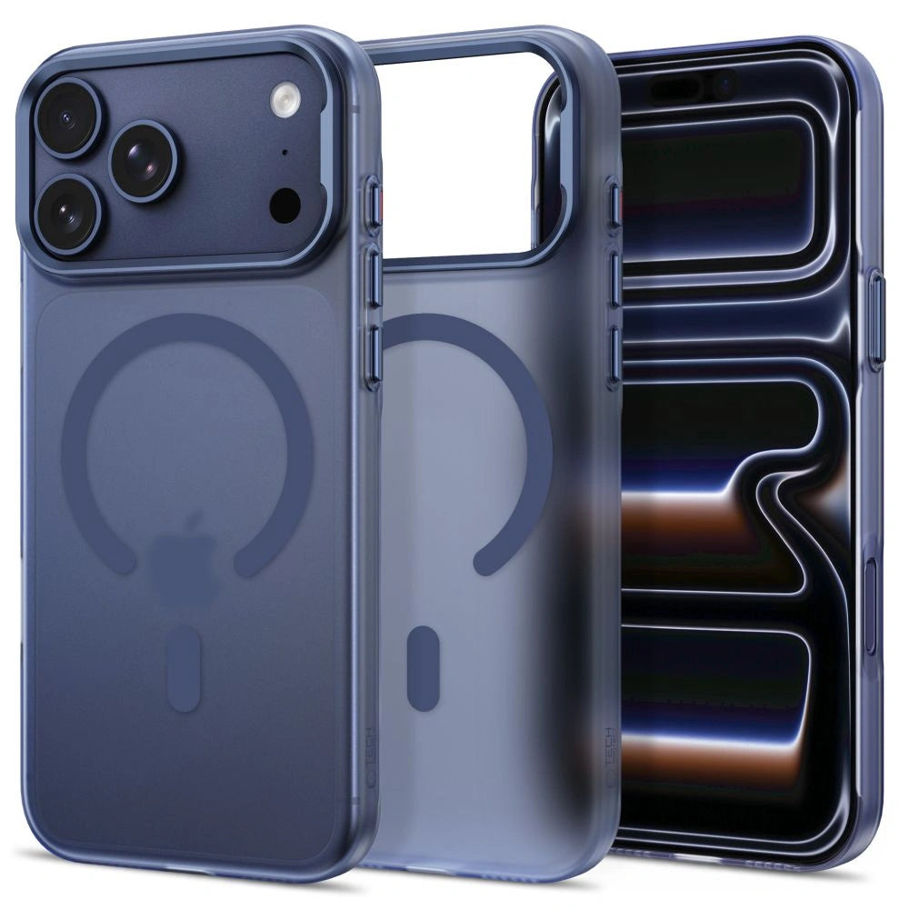 Etui Tech-Protect MagZero na iPhone 17 Pro / 18 Pro - granatowe matowe