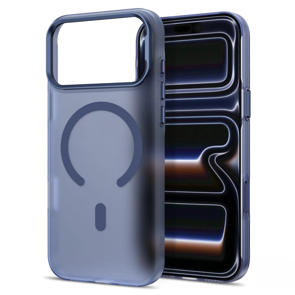Etui Tech-Protect MagZero na iPhone 17 Pro / 18 Pro - granatowe matowe – zdjęcie 2