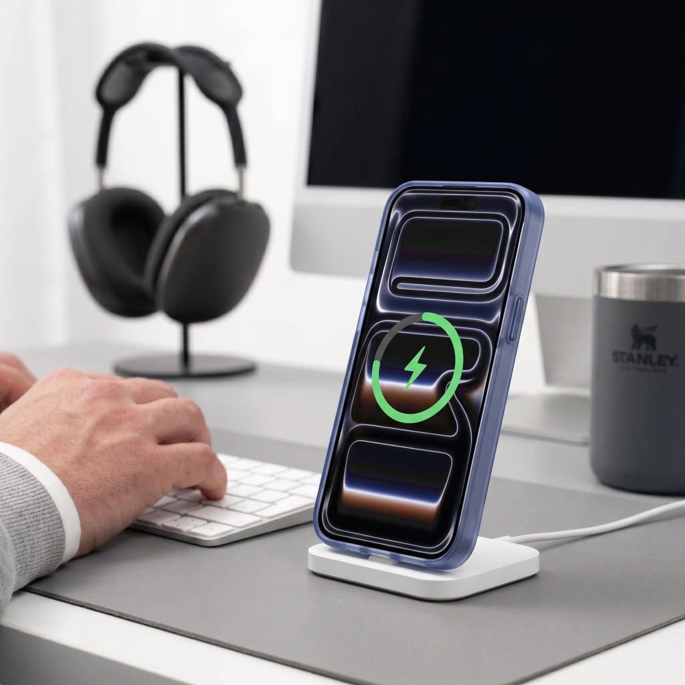 Etui Tech-Protect MagZero na iPhone 17 Pro / 18 Pro - granatowe matowe – zdjęcie 9
