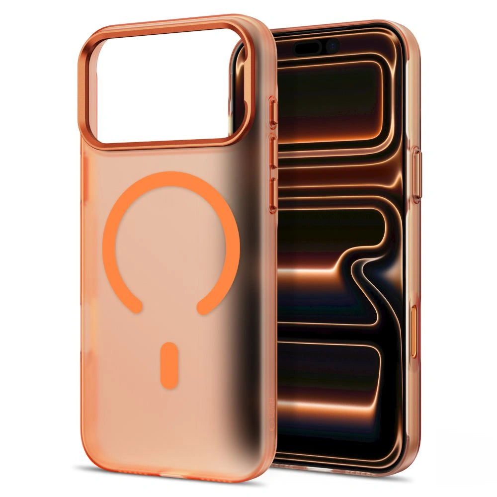 Etui Tech-Protect na iPhone 17 Pro Max / 18 Pro Max - pomarańczowe matowe – zdjęcie 2
