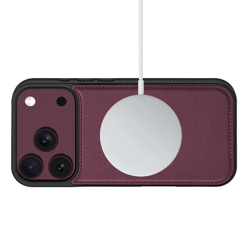 Etui Tech-Protect Wallet MagSafe na iPhone 17 Pro / 18 Pro - burgudnowe – zdjęcie 3