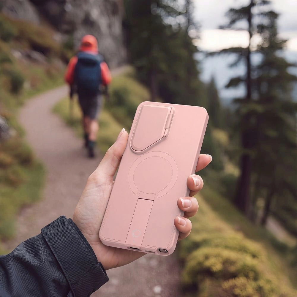 Etui Tech-Protect Kevlar Aura MagSafe na Samsung Galaxy S26 Ultra - różowe – zdjęcie 5
