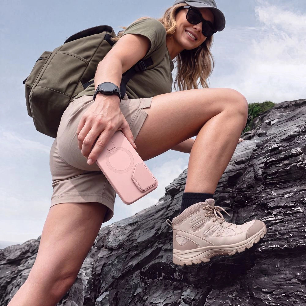 Etui Tech-Protect Kevlar Aura MagSafe na Samsung Galaxy S26 Ultra - różowe – zdjęcie 7
