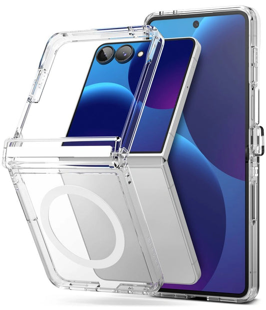 Etui Ringke Fusion Flap na Samsung Galaxy Z Flip 8 - przezroczyste