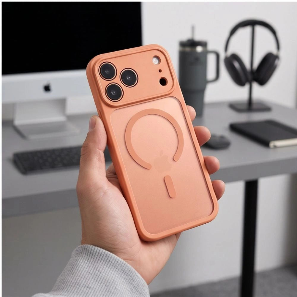 Etui Tech-Protect na iPhone 17 Pro Max / 18 Pro Max - pomarańczowe matowe – zdjęcie 8